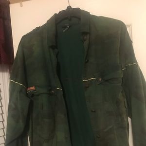 Free People Army Green Jacket - size small